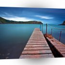 Water Sea Lake Boardwalk A1 XLarge Canvas