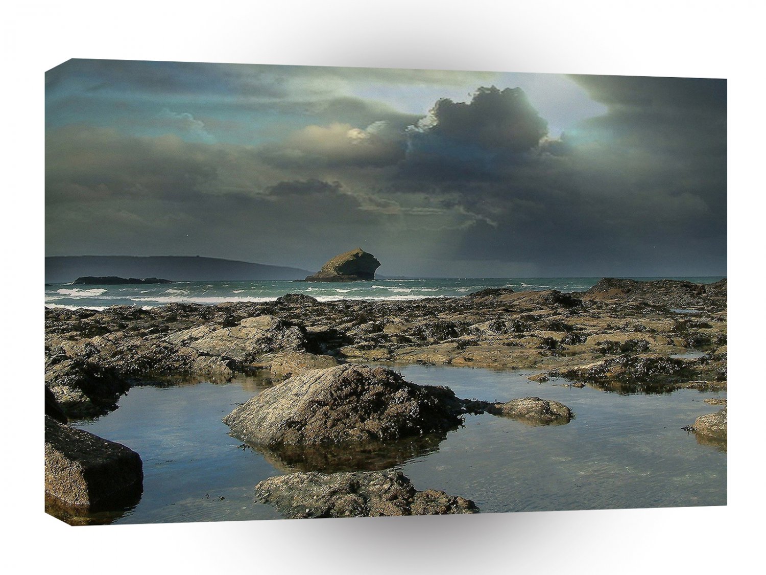 Water Sea Rocks Vision A1 XLarge Canvas