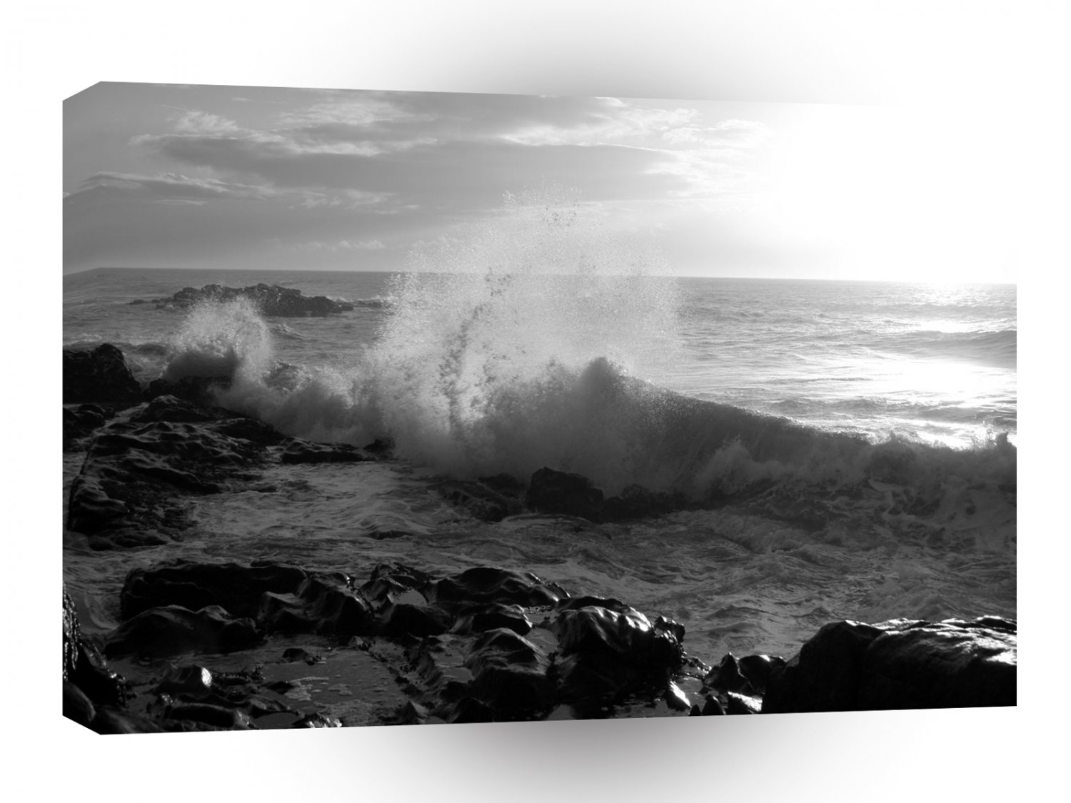Water Sea Spray Tides A1 XLarge Canvas