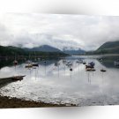 Water Silent Loch Harbour A1 XLarge Canvas