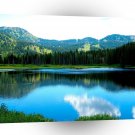 Water Summer Glow Reflection A1 XLarge Canvas