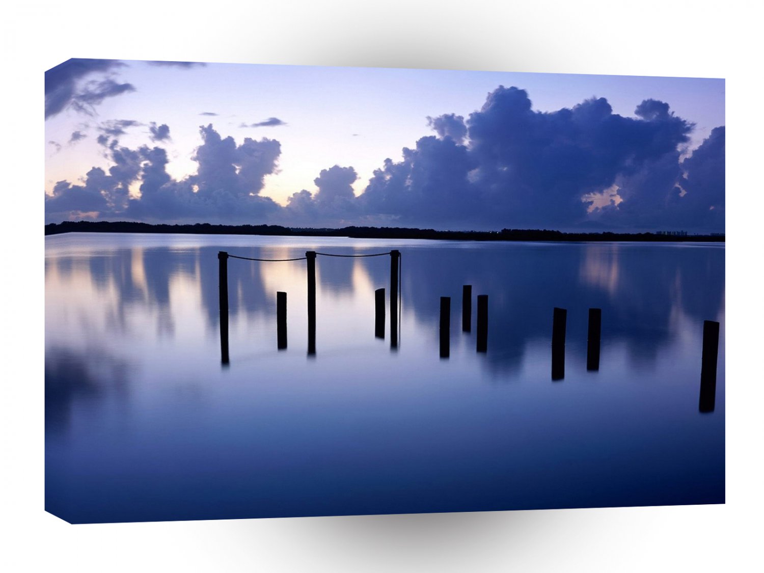 Water Summer Reflection A1 XLarge Canvas