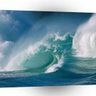 Water Surf Crashing Down A1 XLarge Canvas