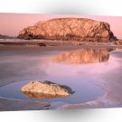 Water Table Rock And Low Tide Reflections Oregon Isla A1 XLarge Canvas