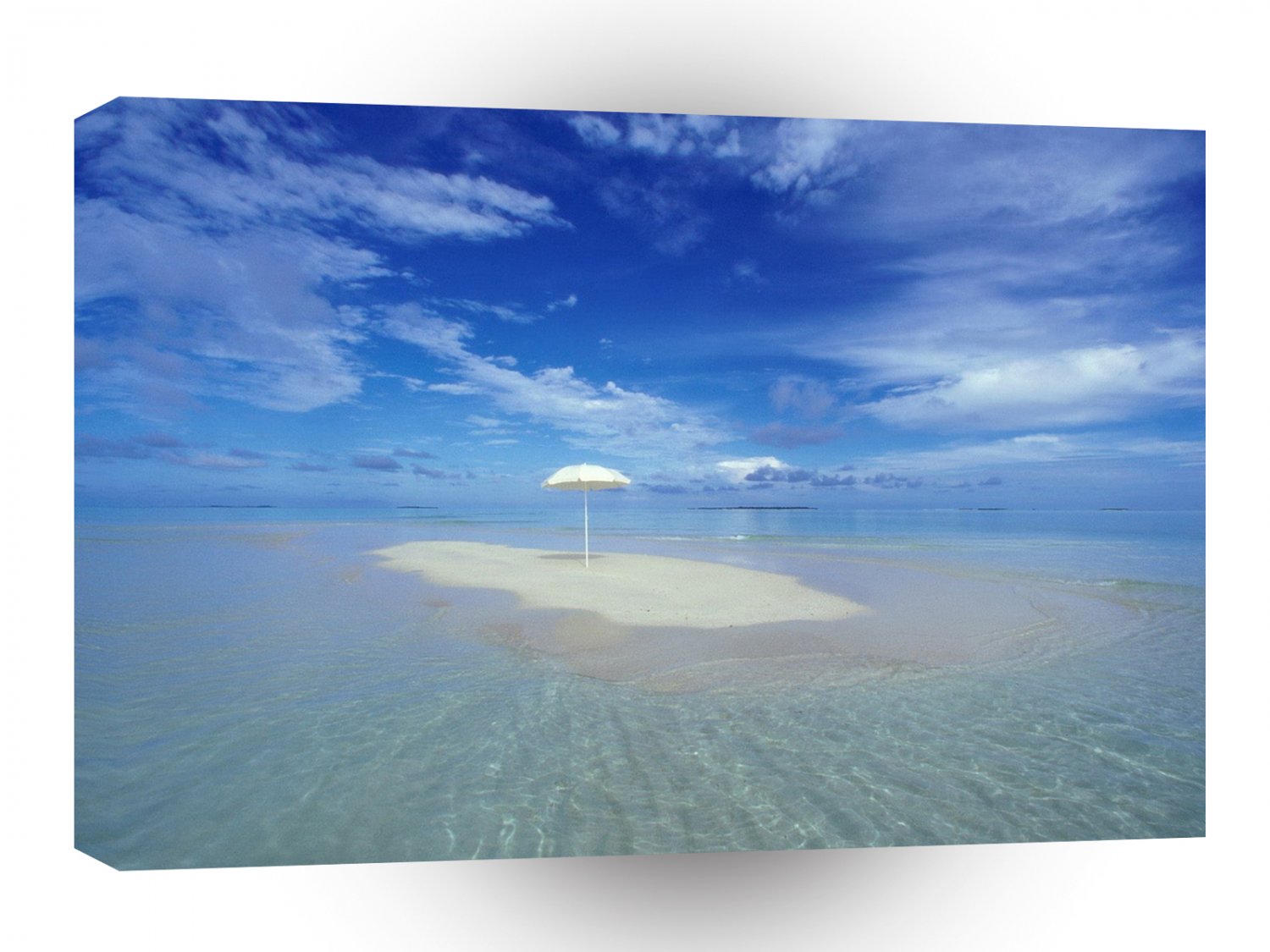 Water Tropical Oasis A1 XLarge Canvas