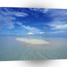 Water Tropical Oasis A1 XLarge Canvas