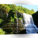 Water Under Growth Falls A1 XLarge Canvas