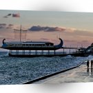 Water Viking Boat Promenade A1 XLarge Canvas