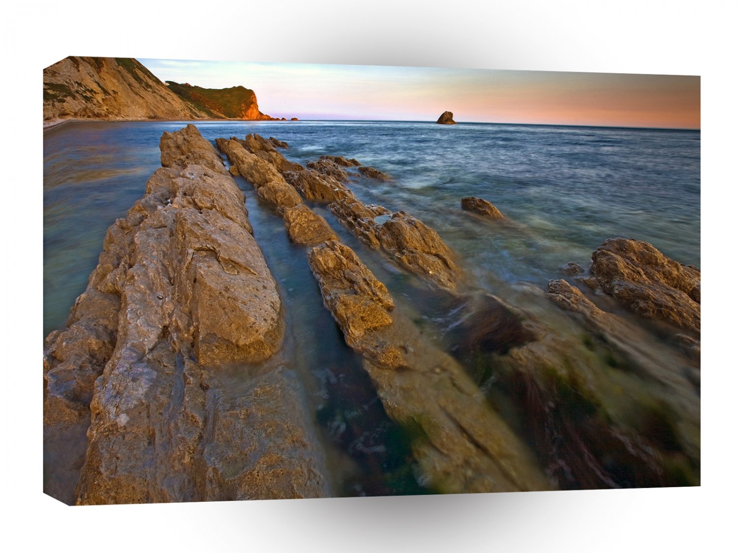 Water Volcanic Ocean Bay A1 XLarge Canvas