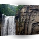 Water Volcanic Rock Falls A1 XLarge Canvas