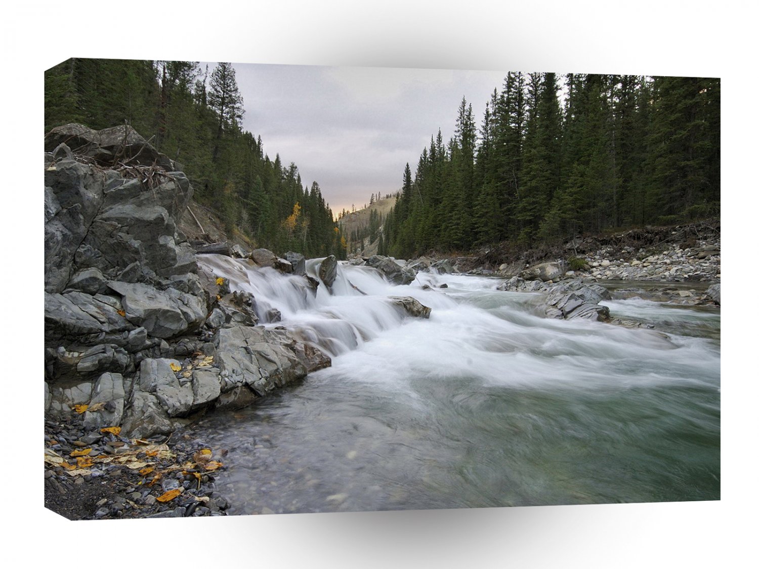 Water Wilderness River Flow A1 XLarge Canvas