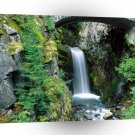 Waterfall Christine Mount Rainier Park A1 XLarge Canvas