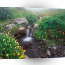 Waterfall Flowing Mist Olympic Park A1 XLarge Canvas