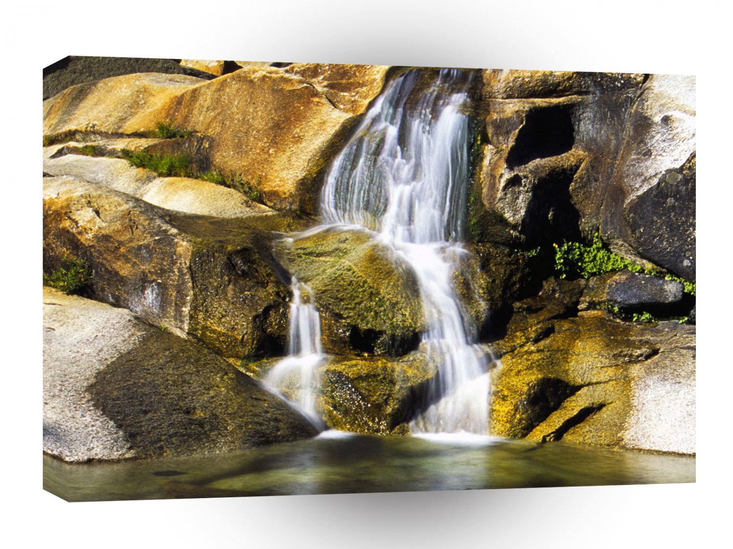 Waterfall Marble Fork Kaweah A1 XLarge Canvas
