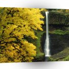 Waterfall Middlefalls Silver Falls A1 XLarge Canvas