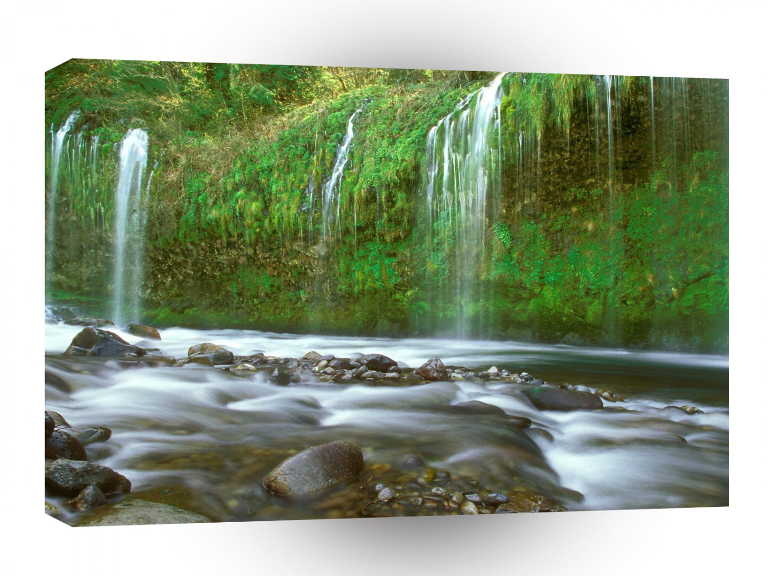 Waterfall Mossbrae Dunsmuir A1 XLarge Canvas