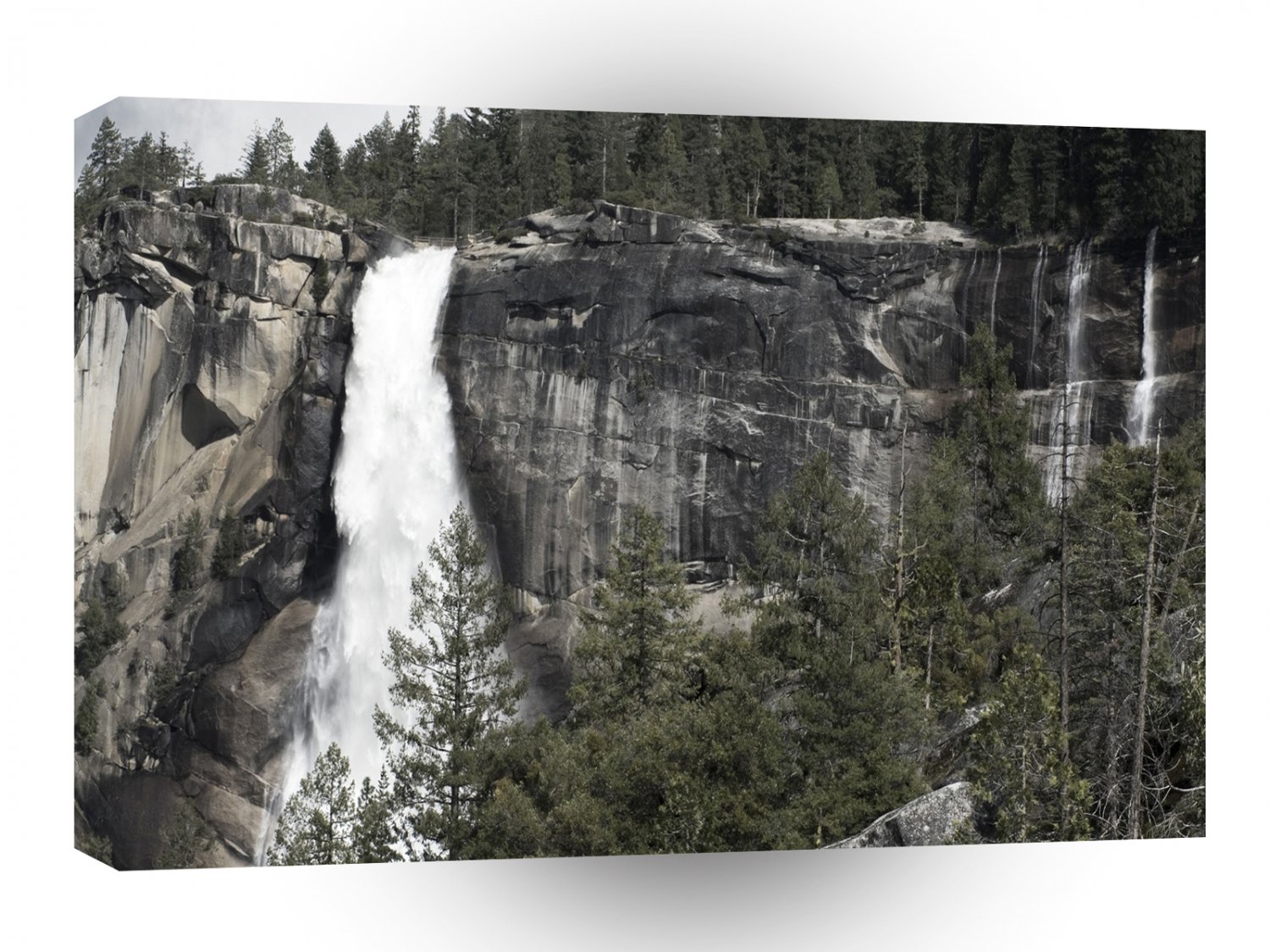 Waterfall Nevada Falls A1 XLarge Canvas
