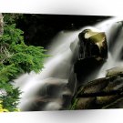 Waterfall Paradise A1 XLarge Canvas