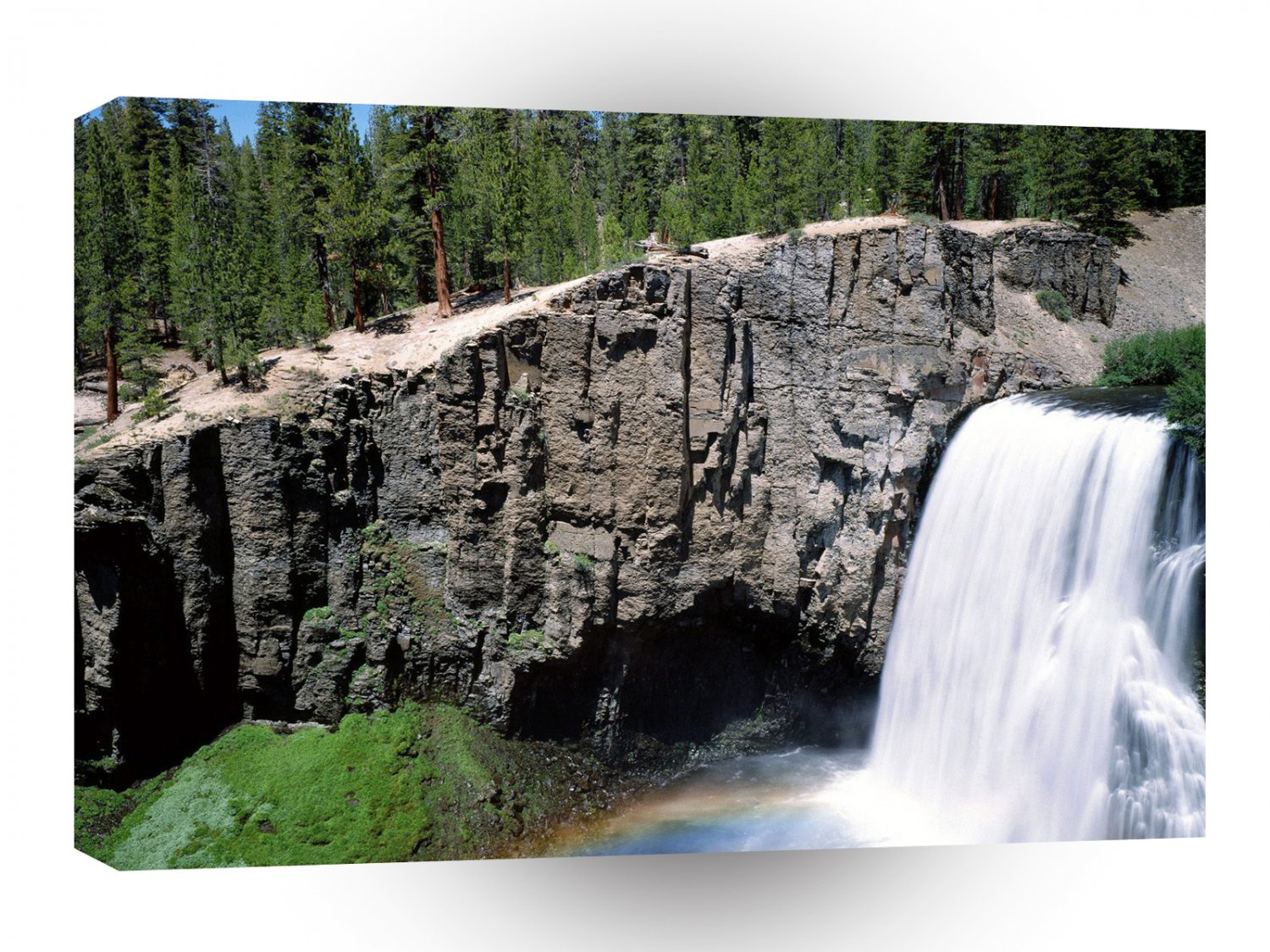 Waterfall Rainbow Falls A1 XLarge Canvas