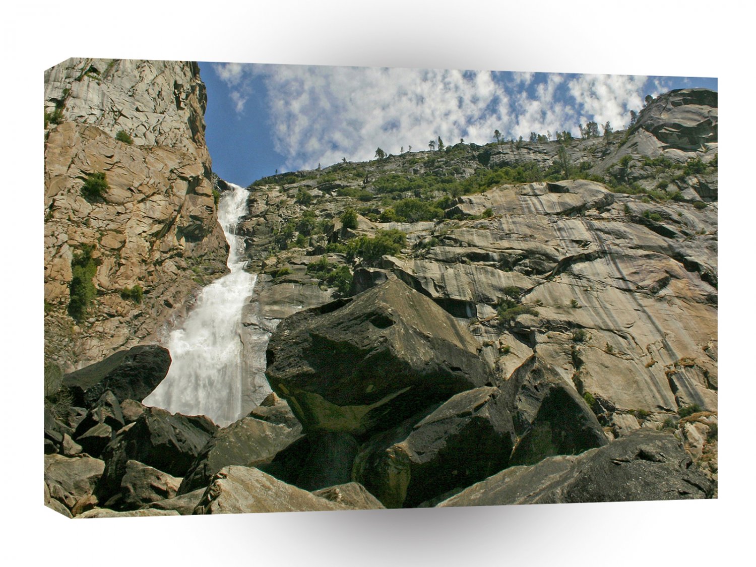 Waterfall Sandy Cliffs Heights A1 XLarge Canvas