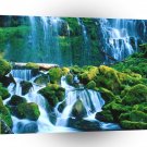 Waterfall Twins Proxy Willamette A1 XLarge Canvas