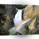 Waterfall Yellowstone Park Wyoming A1 XLarge Canvas
