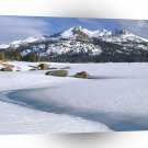 Winter Caples Lake Sierra Nevada A1 XLarge Canvas