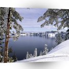 Winter Crater Lake Oregon A1 XLarge Canvas
