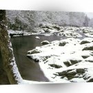 Winter Little Pigeon River Mountains A1 XLarge Canvas
