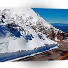 Winter Scene Mountain Road Cold Daytime A1 XLarge Canvas
