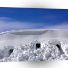 Winter Scene Snow Caves A1 XLarge Canvas