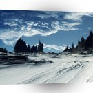 Winter Scene Snowy Plain A1 XLarge Canvas