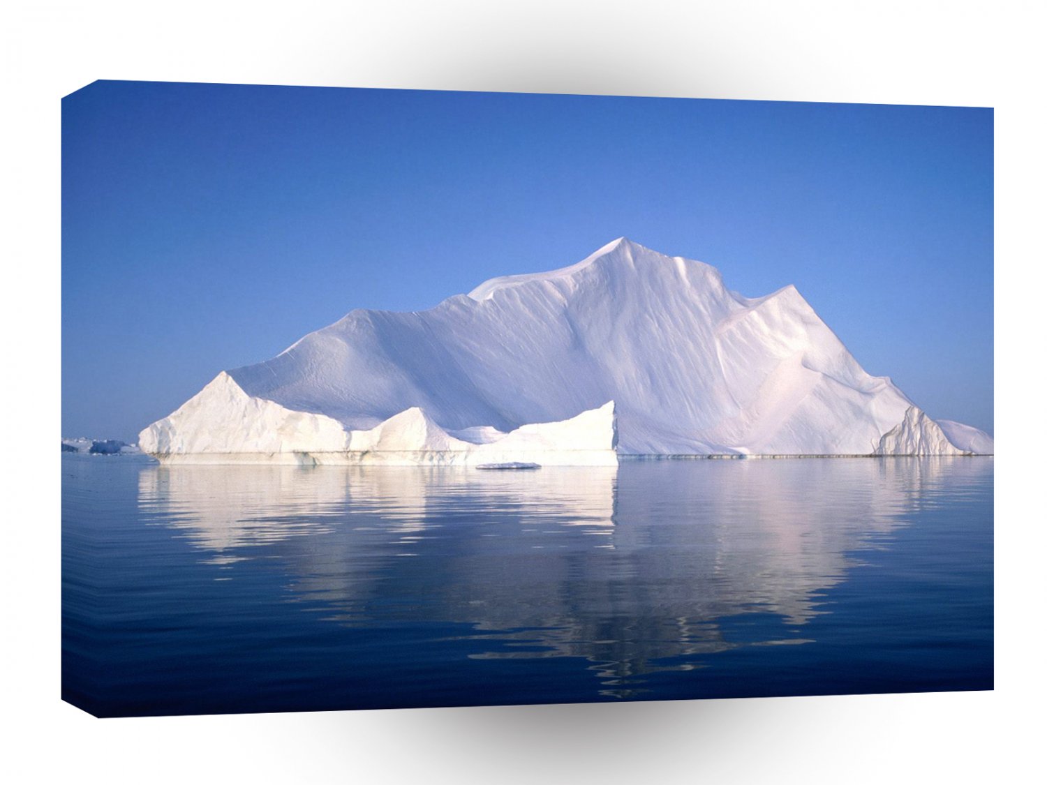 Winter Through The Icebergs A1 XLarge Canvas