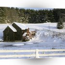 Winter Water Wheel Guildhall Vermont A1 XLarge Canvas