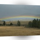 Yellowstone Sunset Rainbow Montana A1 XLarge Canvas