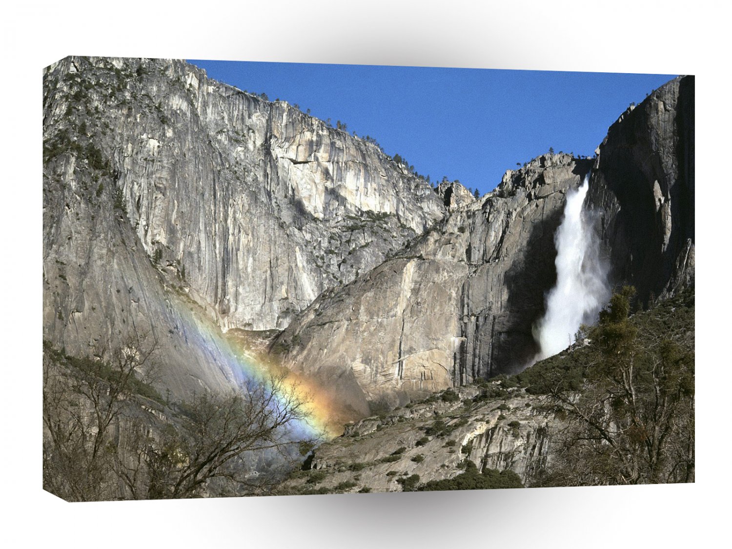 Yosemite Upper Falls Rainbow A1 XLarge Canvas