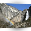 Yosemite Upper Falls Rainbow A1 XLarge Canvas