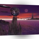 3d Art Alien Outpost A1 Xlarge Canvas