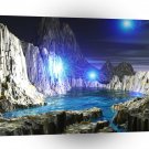 3d Art Blue Moon A1 Xlarge Canvas