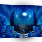 3d Art Blue Wonder A1 Xlarge Canvas