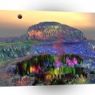 3d Art Magic Crater A1 Xlarge Canvas