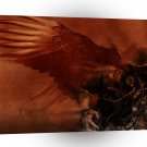 Abstract Angel Dark Soldier A1 Xlarge Canvas