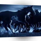 Abstract Angel Horses Moonlight A1 Xlarge Canvas