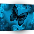 Abstract Animal Blue Butterfly A1 Xlarge Canvas