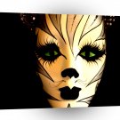 Abstract Animal Cat Mask A1 Xlarge Canvas