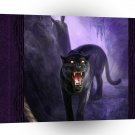 Abstract Animal Deadly Panther A1 Xlarge Canvas