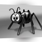 Abstract Animals Big Eyed Spider Bug A1 Xlarge Canvas