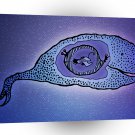 Abstract Animals Circle Of Life Whale A1 Xlarge Canvas