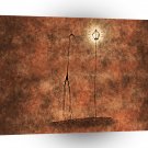 Abstract Animals Giraffe Street Lamp A1 Xlarge Canvas