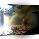 Abstract Animals Longcat Vs Tacgnol Battle A1 Xlarge Canvas